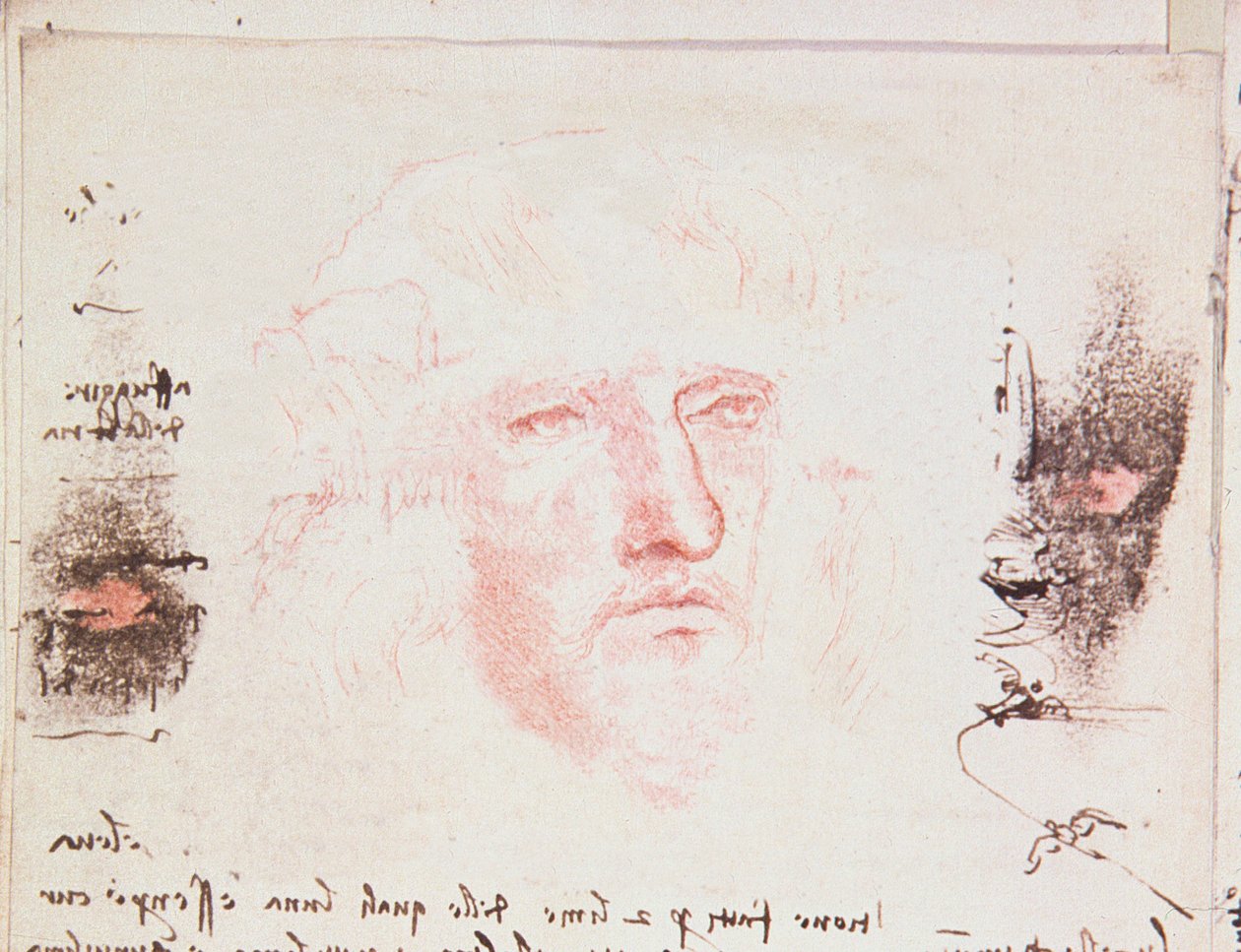 Notes sur les changements de direction en vol, page manuscrite de Codici Rari III 35.2, fol. 10v du Traité sur le vol des oiseaux, 1505 - Leonardo da Vinci