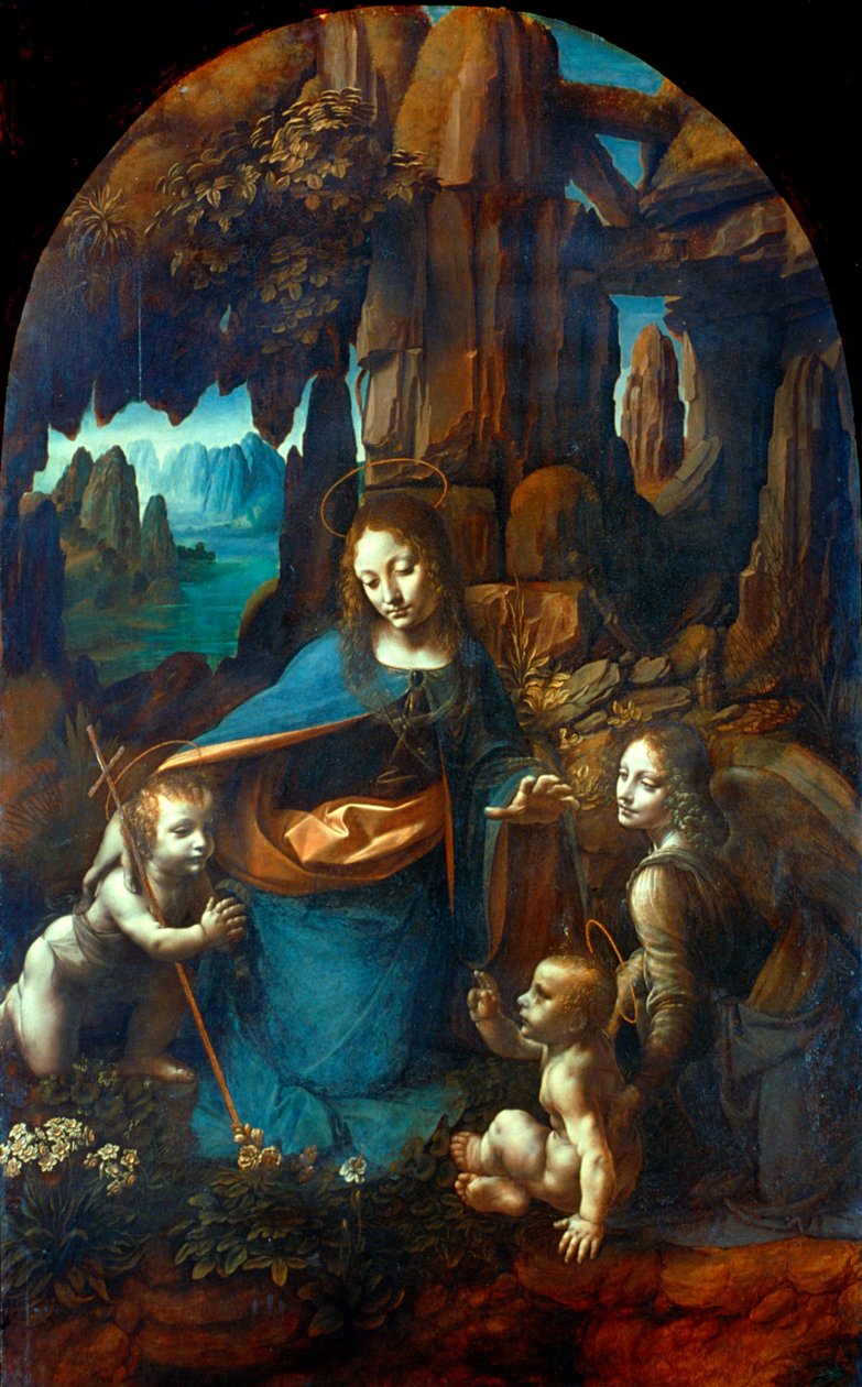 La Vierge aux rochers, 1491-1519 - Leonardo da Vinci