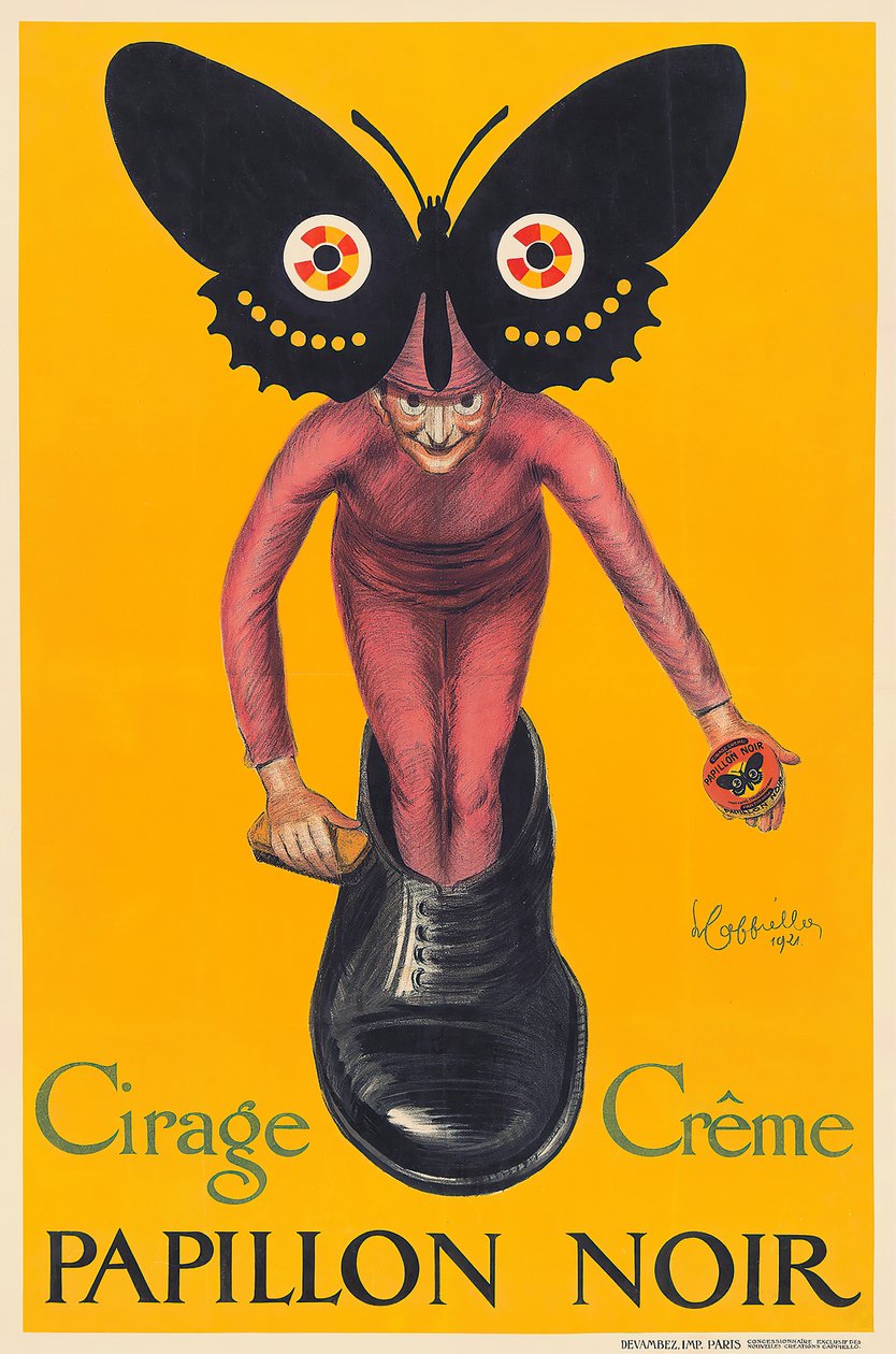 Papillon noir, 1921 - Leonetto Cappiello