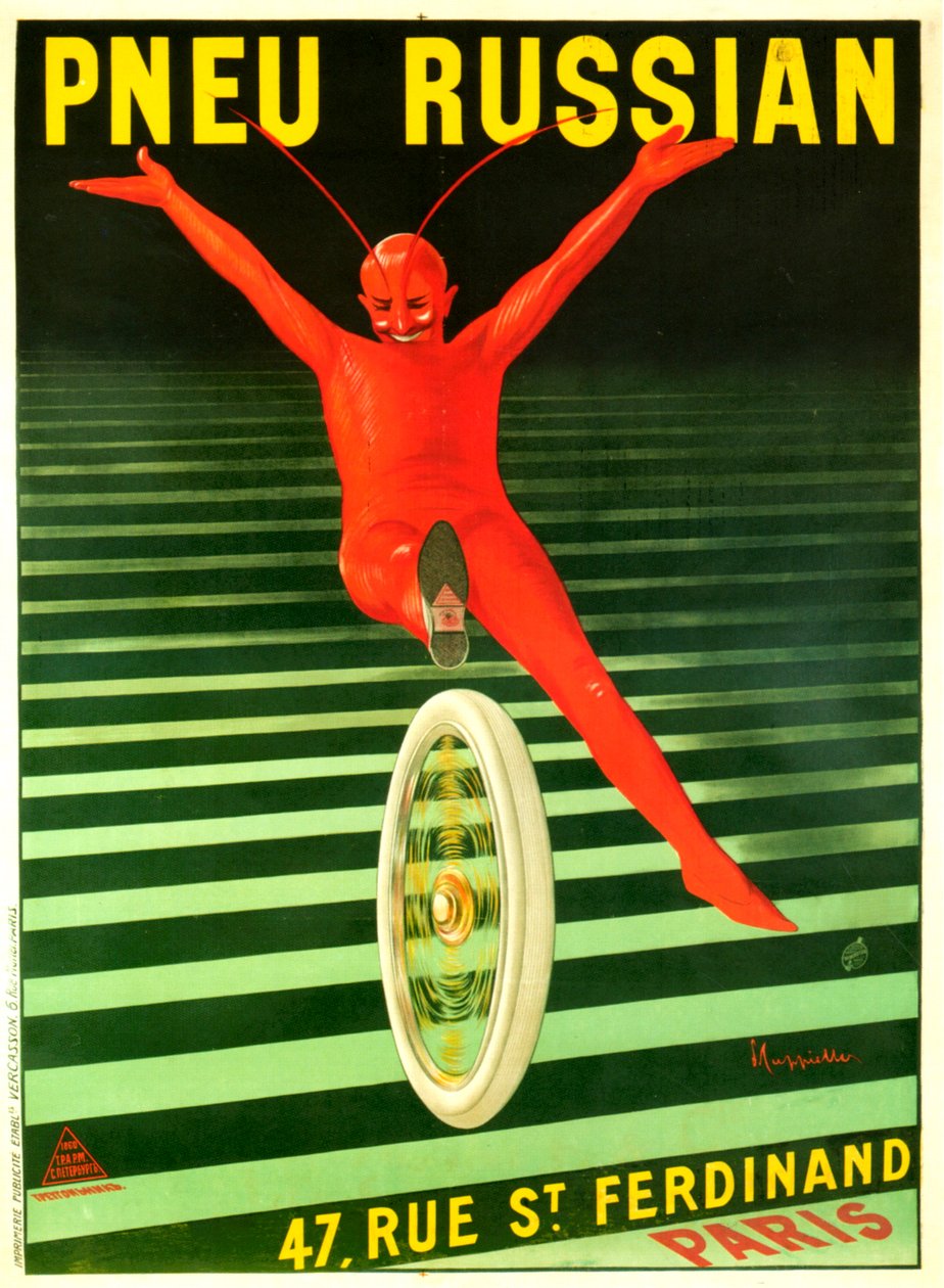 Pneu russe américain - Leonetto Cappiello