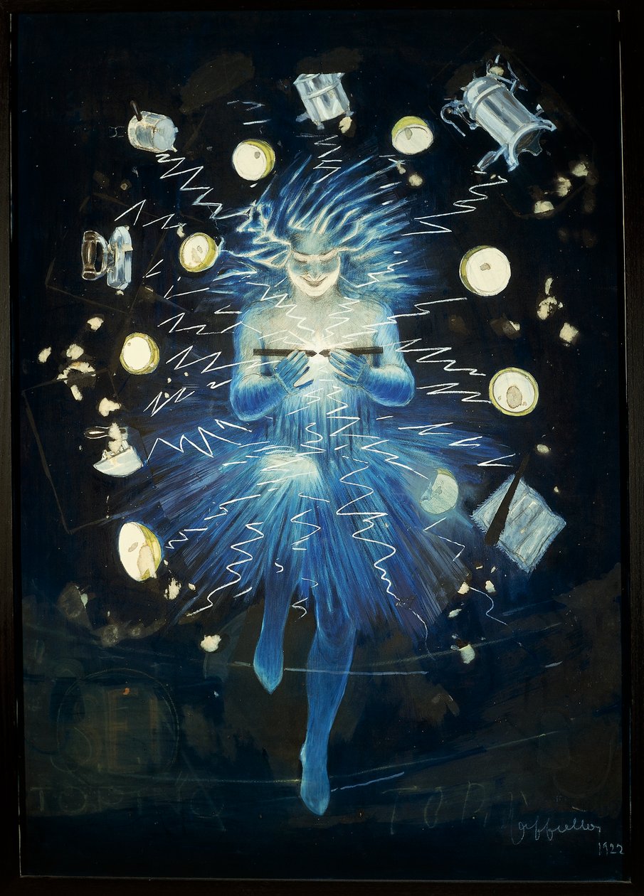 Esquisse de publicité pour un appareil électrique - Leonetto Cappiello