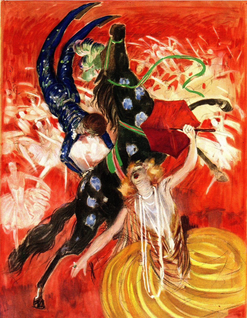 Le cirque - composition de Leonetto Cappiello (1875-1942) 1923 - Leonetto Cappiello