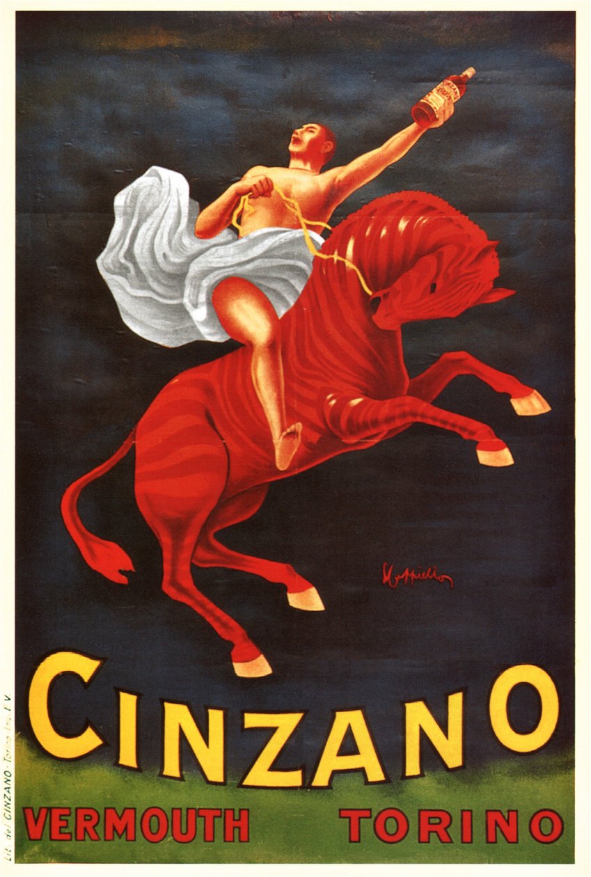 Vermouth Cinzano - Leonetto Cappiello