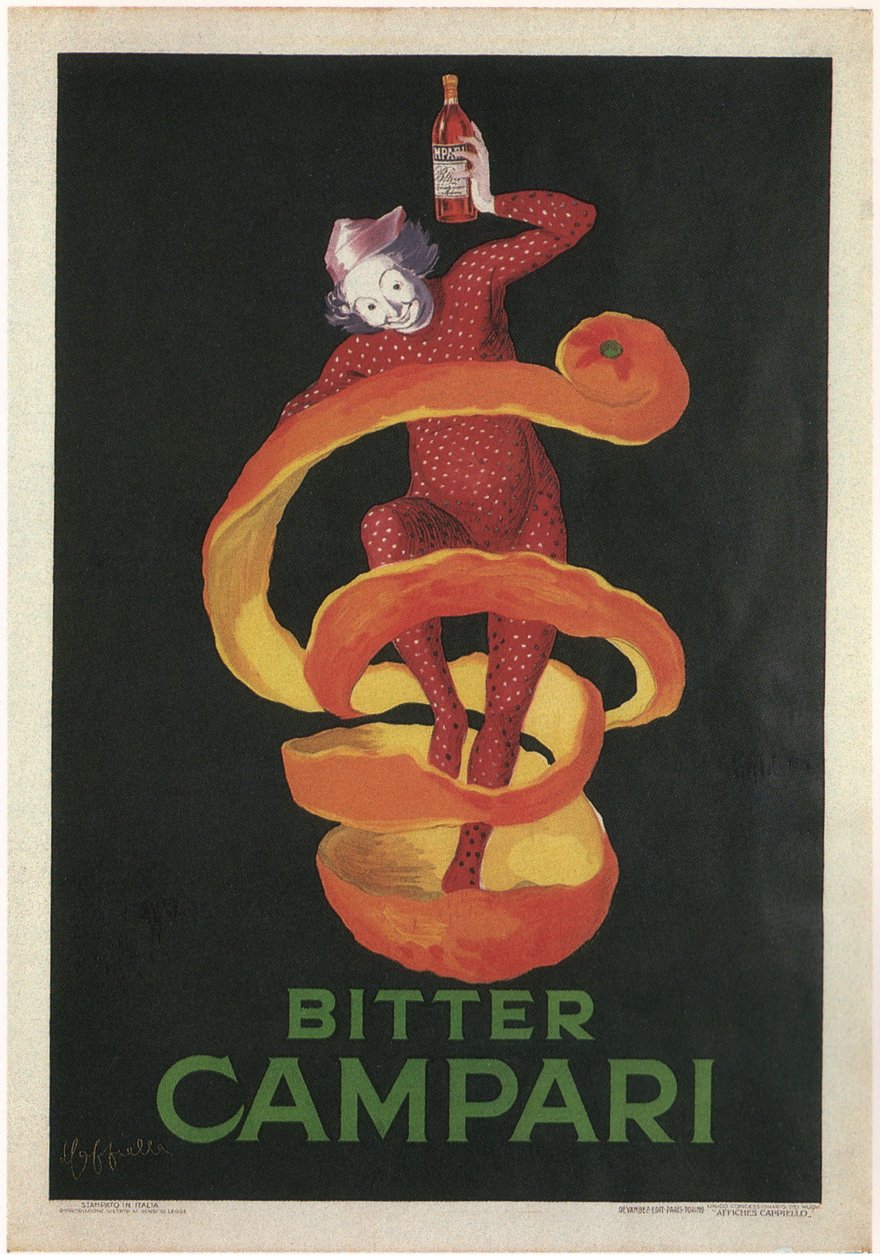 Publicité pour Bitter Campari - Leonetto Cappiello