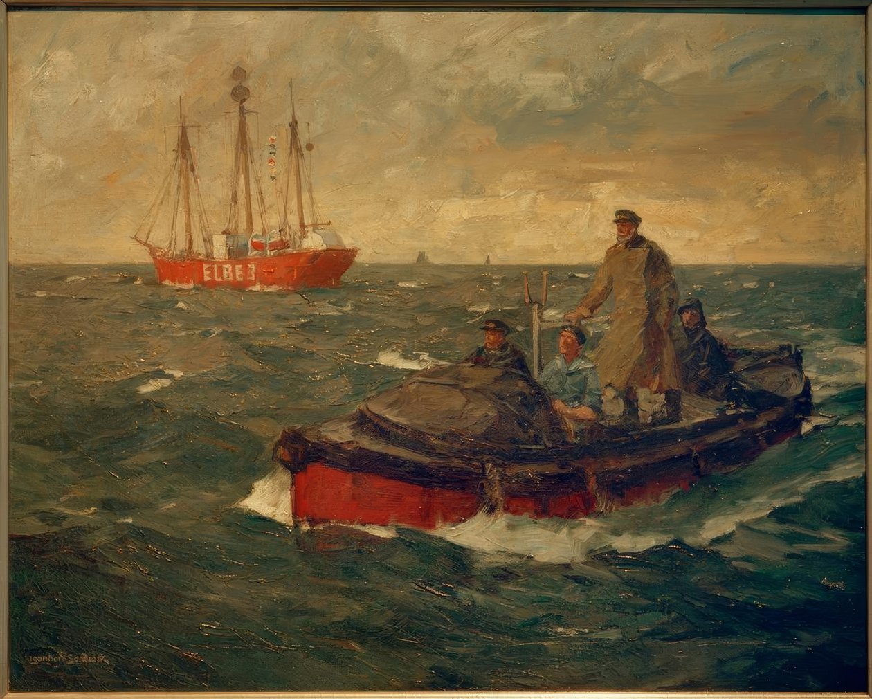 Le Pilote arrive - Leonhard Sandrock