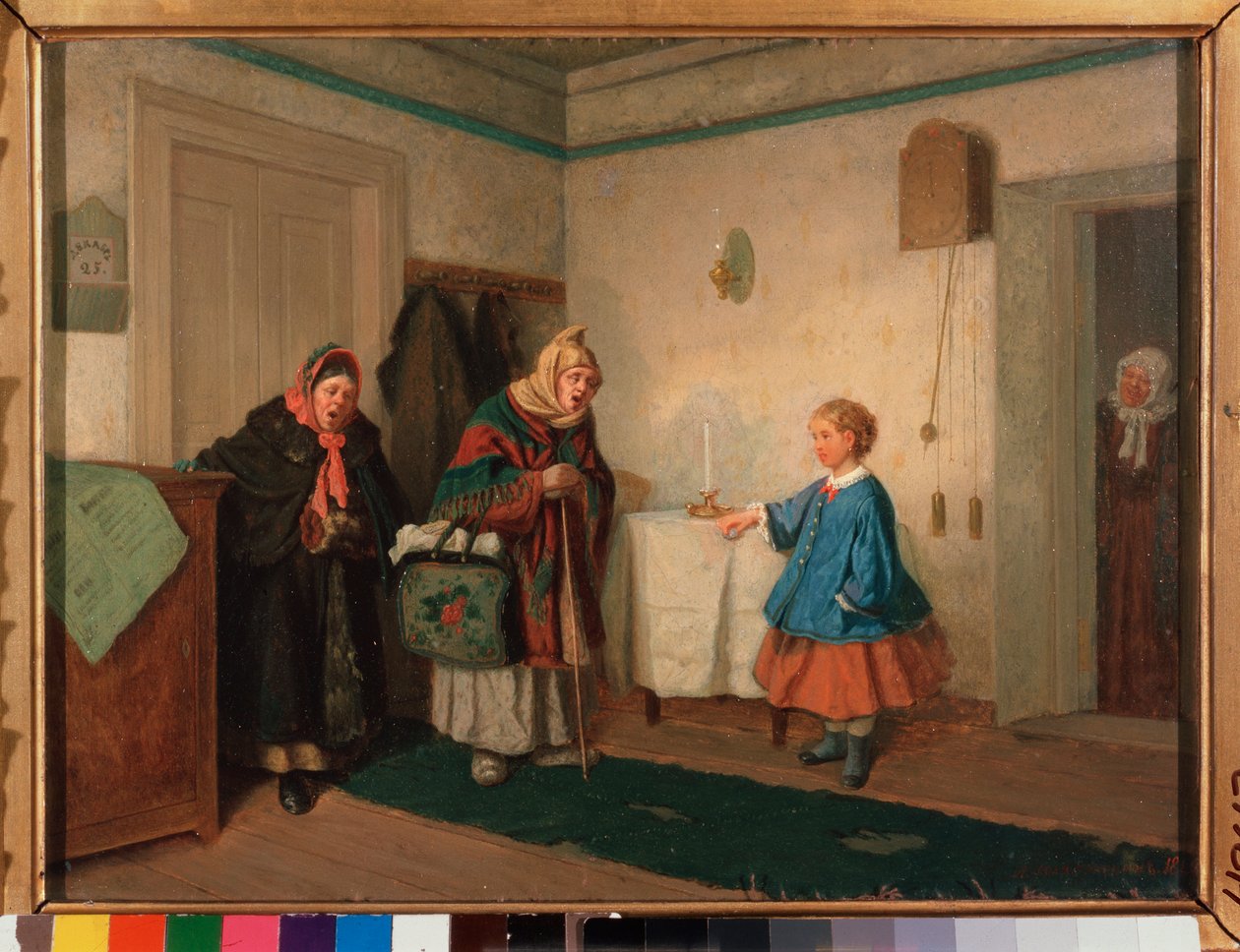 Les chanteuses mendiantes - Leonid Ivanovich Solomatkin