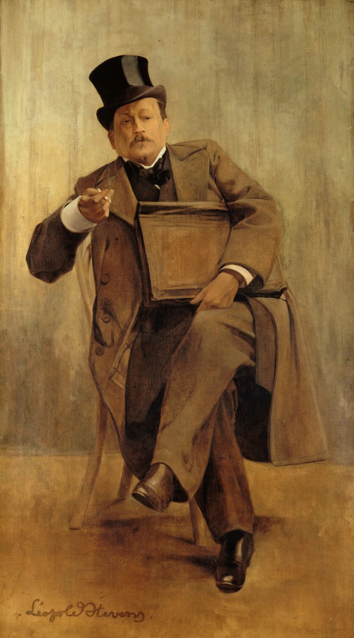 Portrait de Georges Courteline - Leopold Stevens