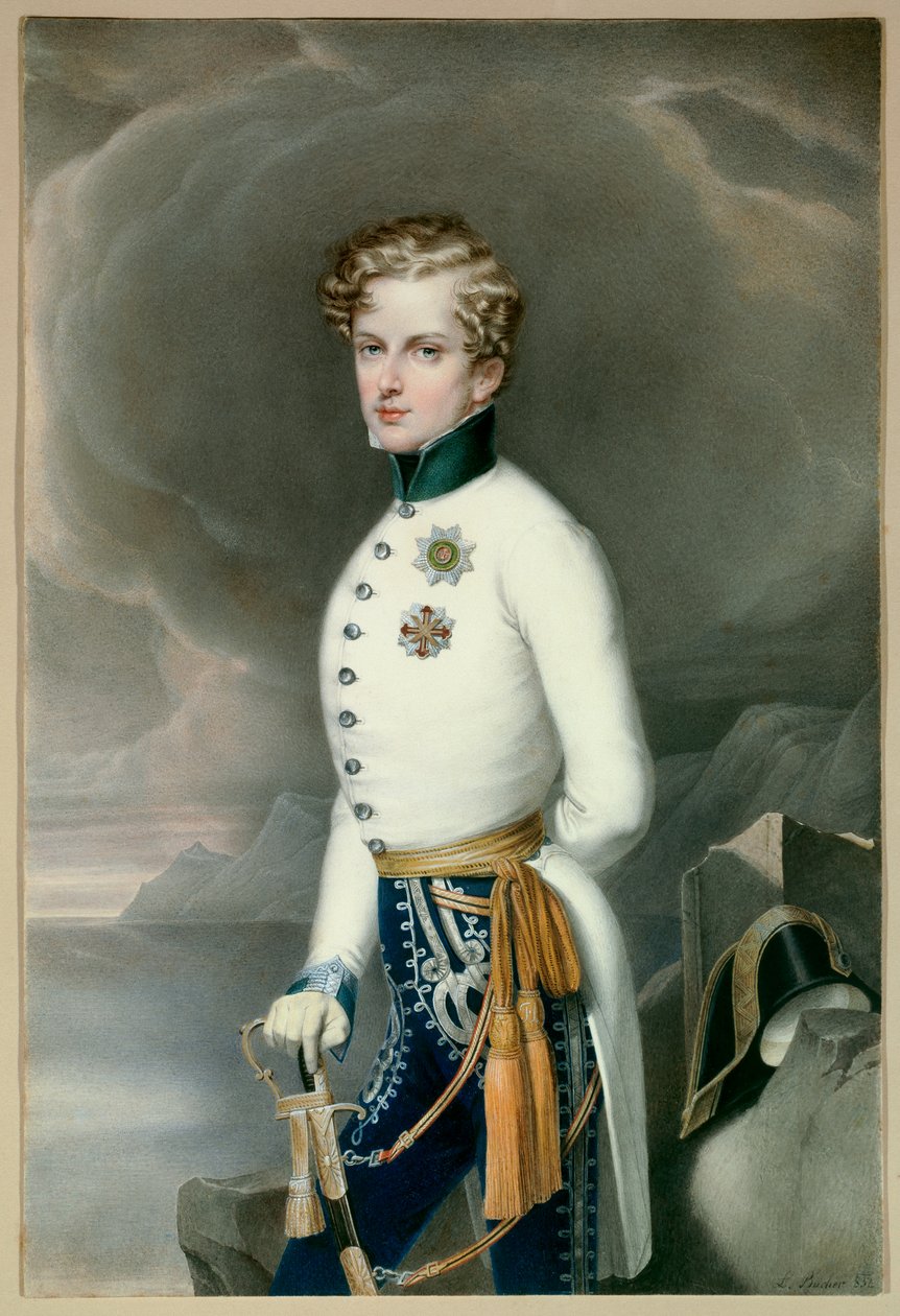 Roi de Rome et prince de Parme Napoléon II, duc de Reichstadt (1811-1832) - Leopold Bucher