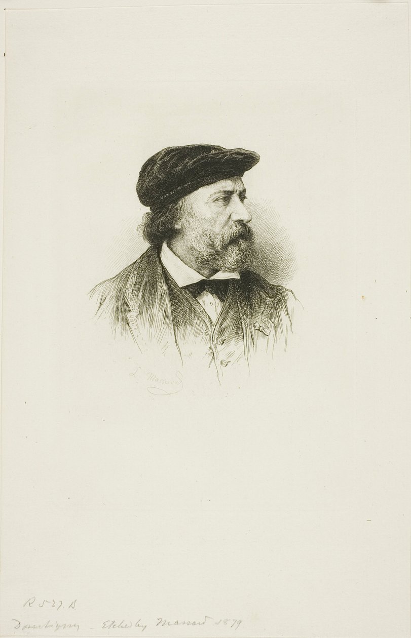 Portrait de Daubigny - Leopold Massard