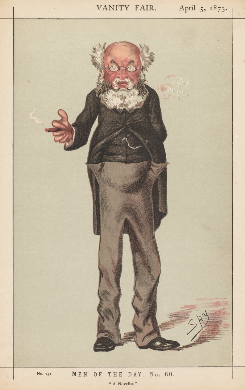 Vanity Fair : Un romancier - Leslie Matthew (Spy) Ward