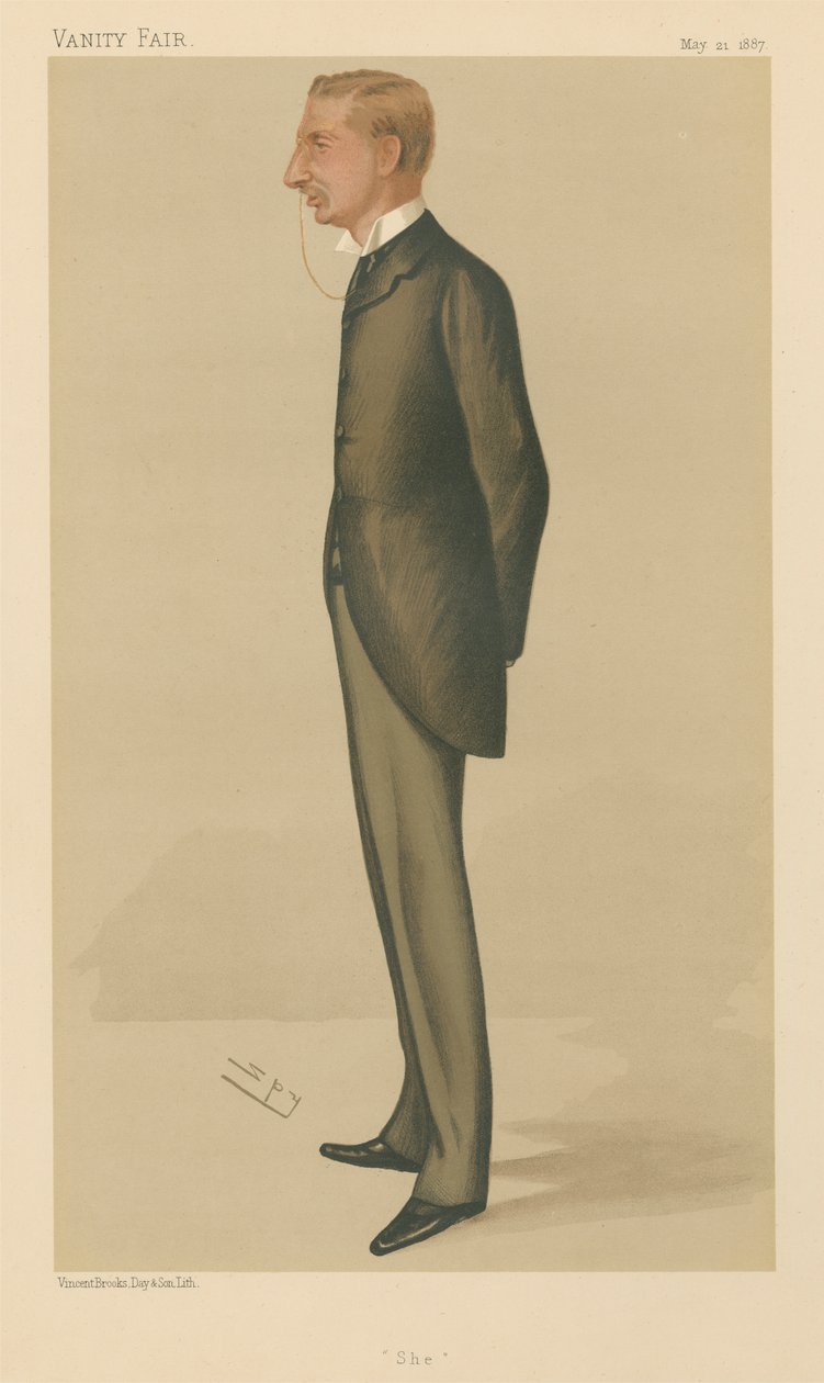 Elle, Henry Rider Haggard (série Vanity Fair) - Leslie Matthew Spy Ward