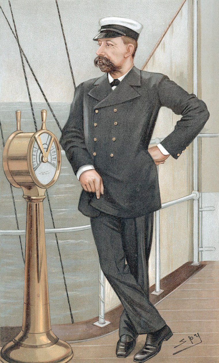 Albert Ier, prince de Monaco 1848-1922, océanographe amateur, 1900 - Leslie Matthew Ward