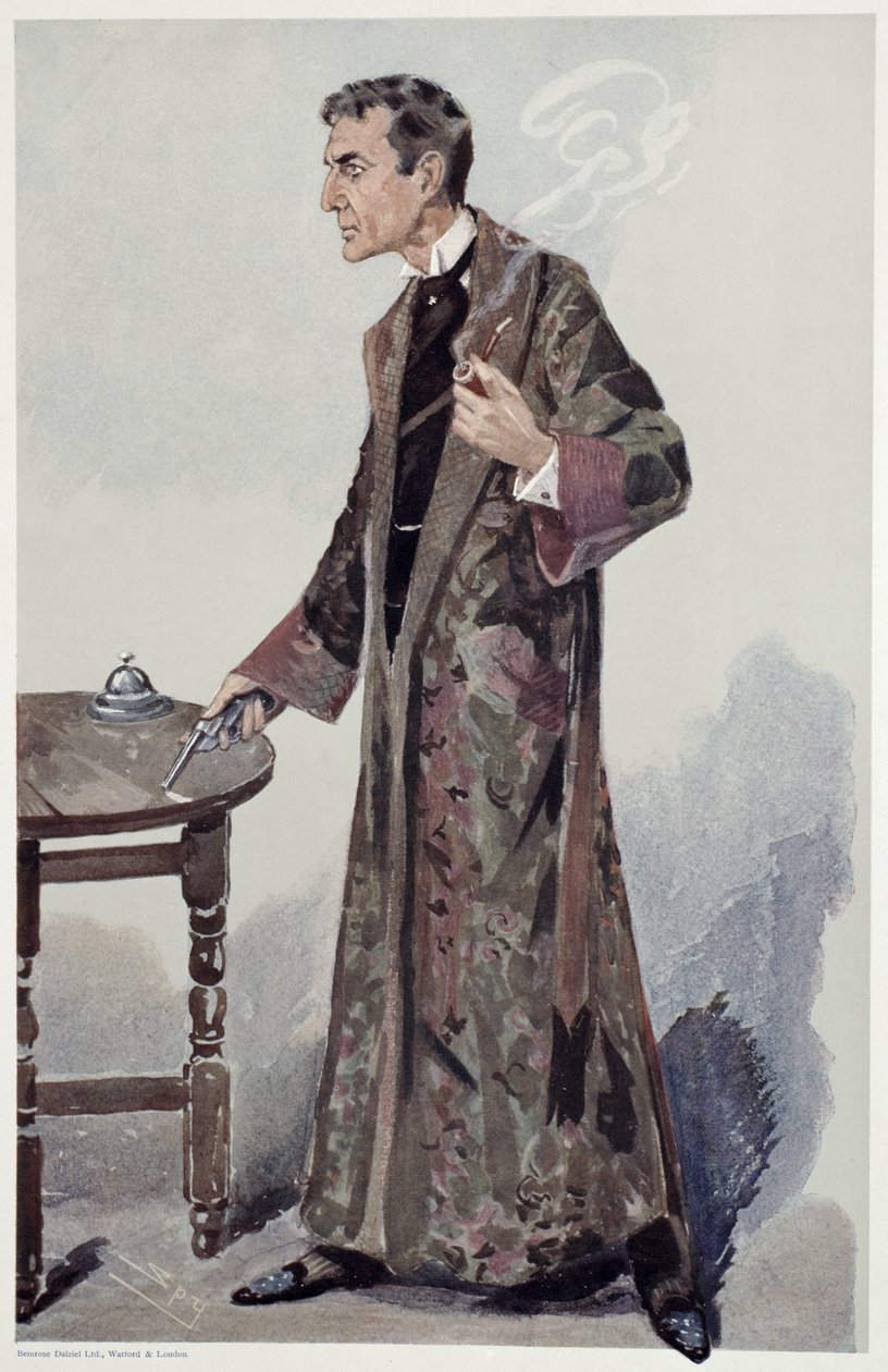 Sherlock Holmes, caricature de l