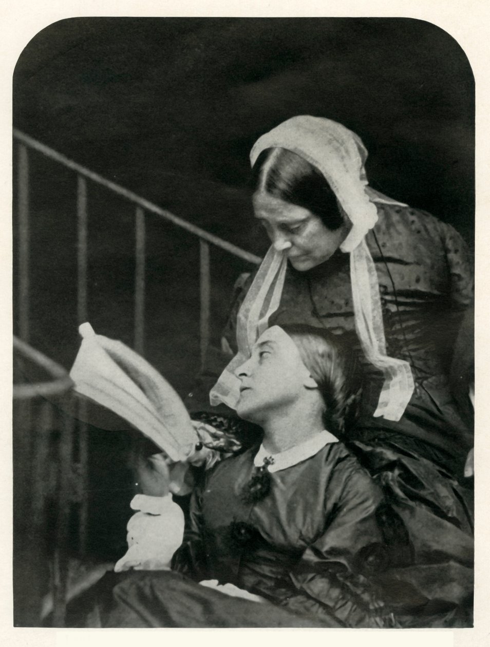 Christina Rossetti et sa mère Frances Rossetti, 1863, 1948 - Lewis Carroll