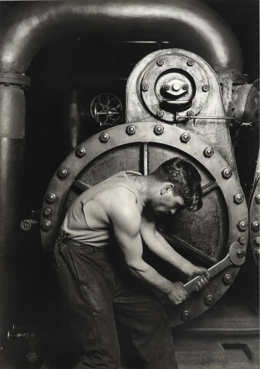 Mécanicien de la centrale électrique - Lewis Wickes Hine