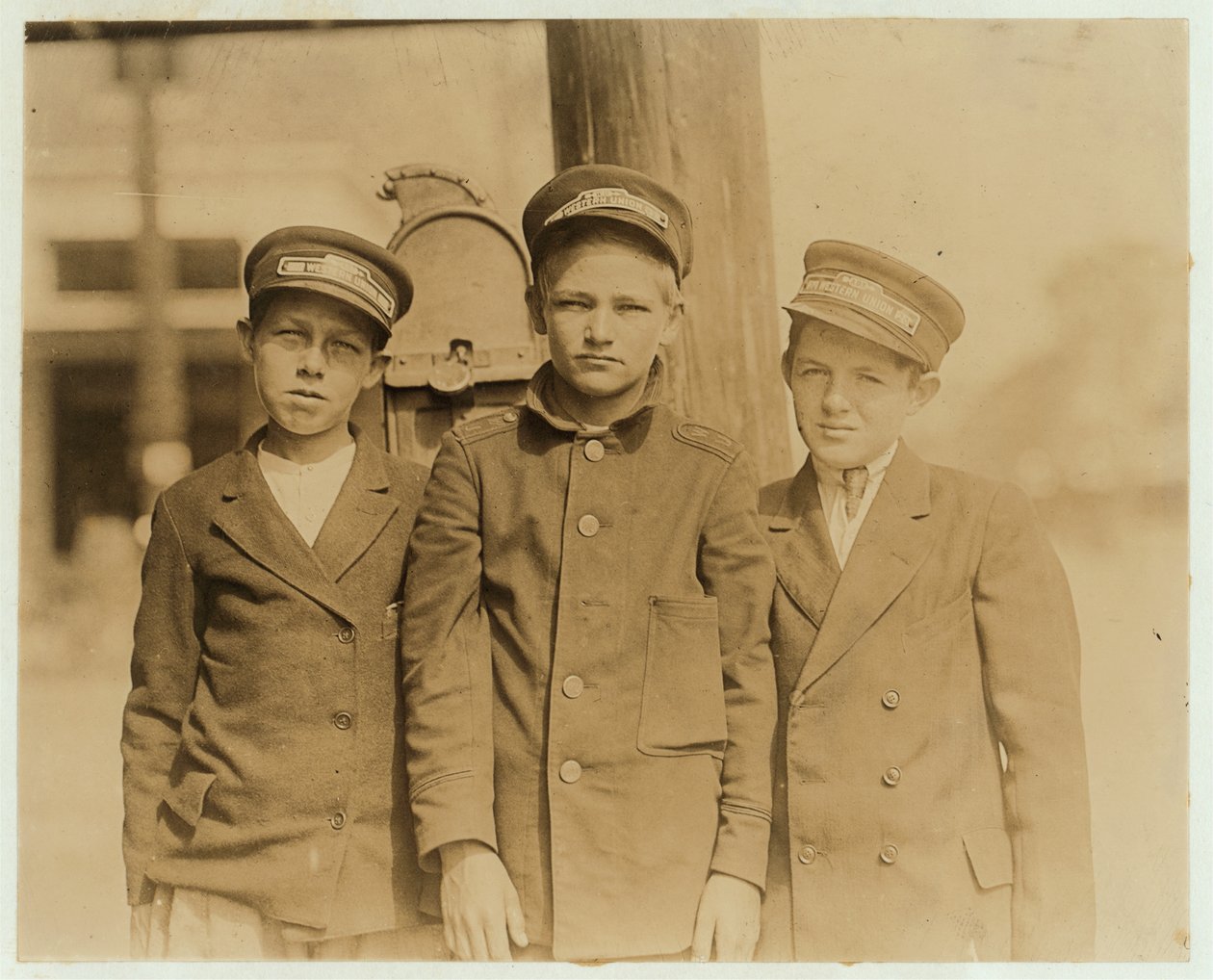 Messagers à Jacksonville, Floride, 1913 - Lewis Wickes Hine