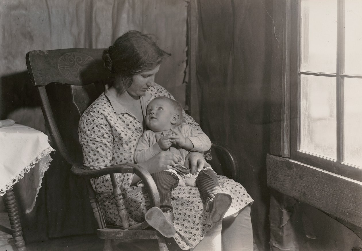 Oklahoma Madonna, (Service sécheresse de la Croix-Rouge) - Lewis Wickes Hine