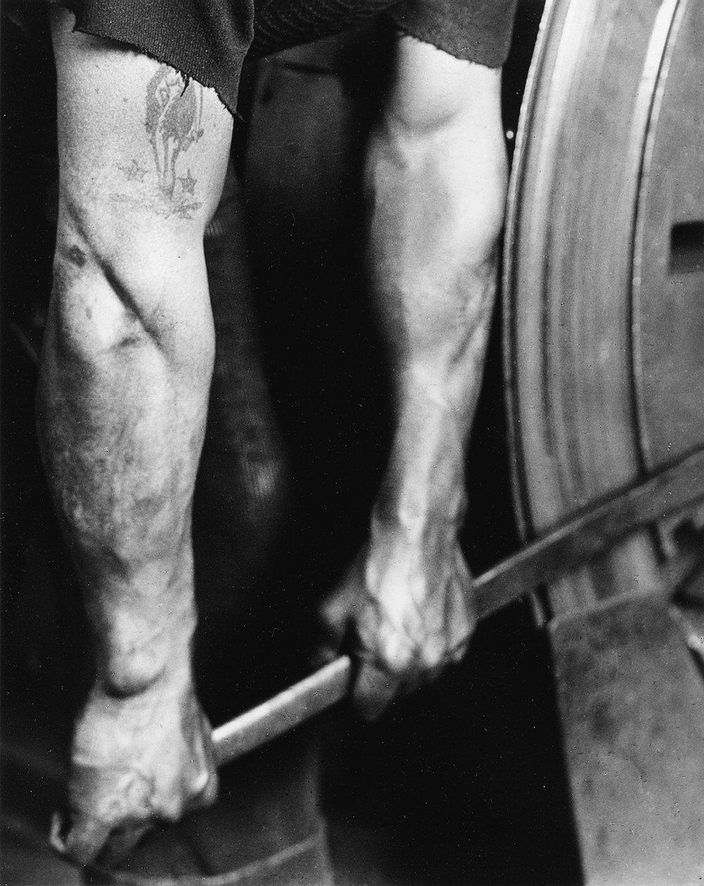 Ouvrier Ferroviaire - Serrage de Roue - Lewis Wickes Hine