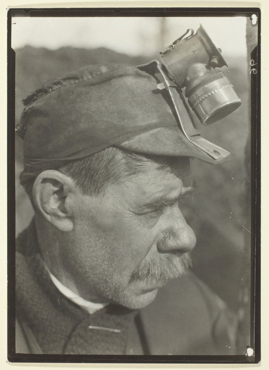Contremaître slave dans une mine de charbon en Pennsylvanie - Lewis Wickes Hine