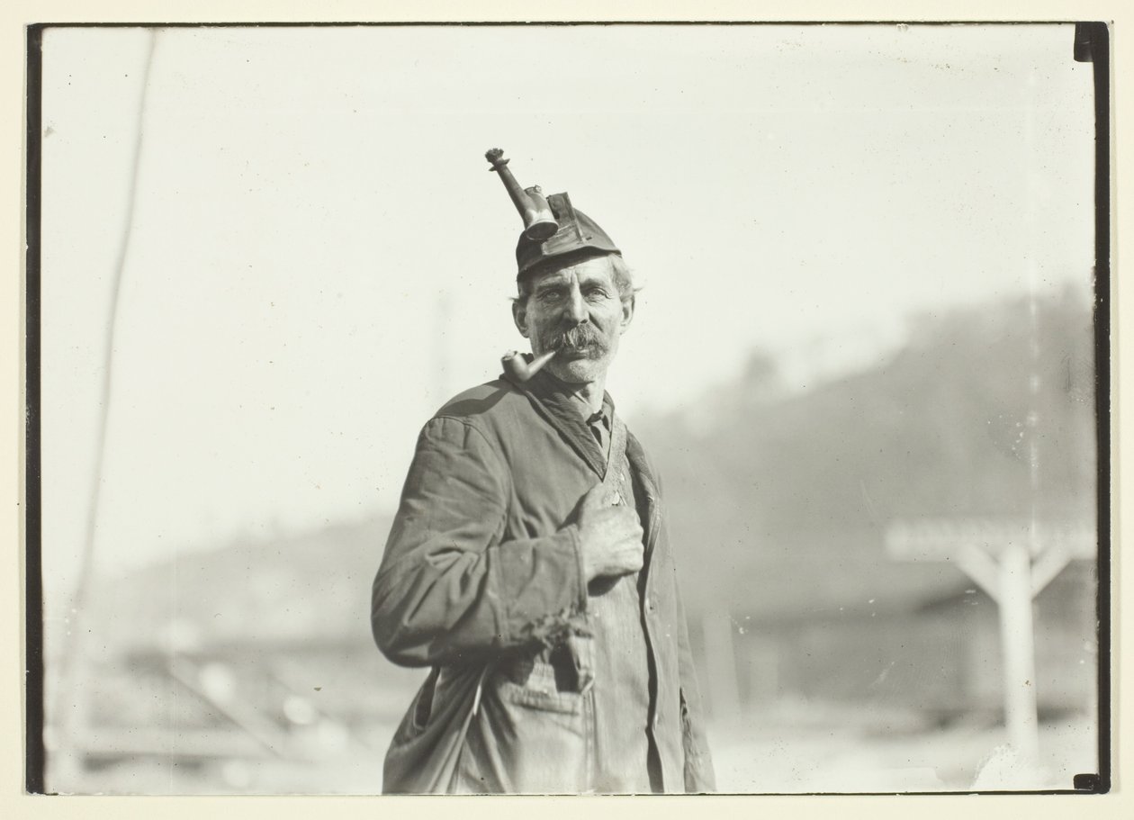 Mineur de charbon gallois, mine de Virginie occidentale - Lewis Wickes Hine