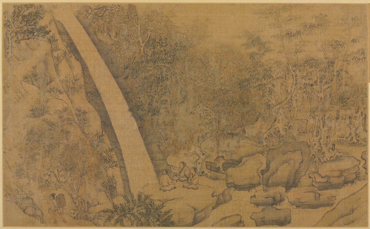 Habitation dans les montagnes du Longmian Dragon Endormi, 1100-1200 - Li Gonglin