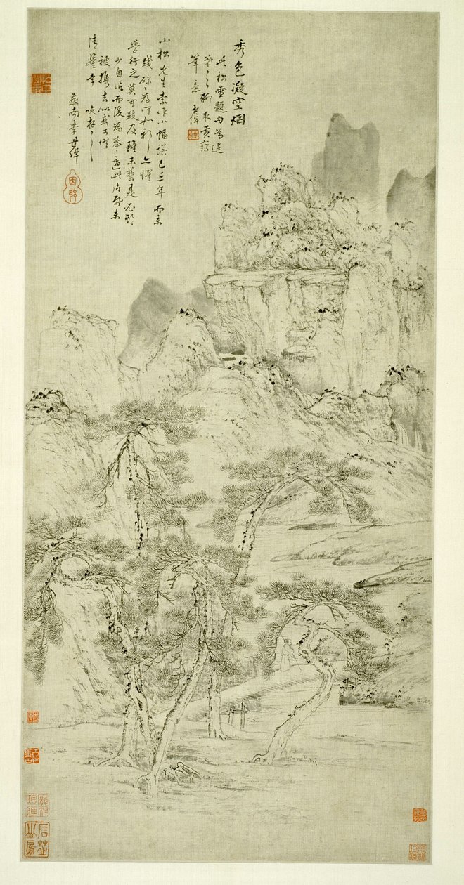 Paysage : de beaux paysages figés dans la brume - Li Shizhuo