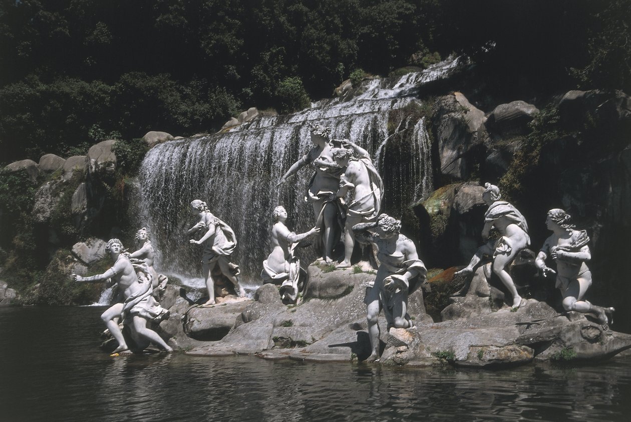 Italie, région de Campanie, Caserte, Palais Royal, Fontaine de Diane et Actéon - Unbekannt Unbekannt