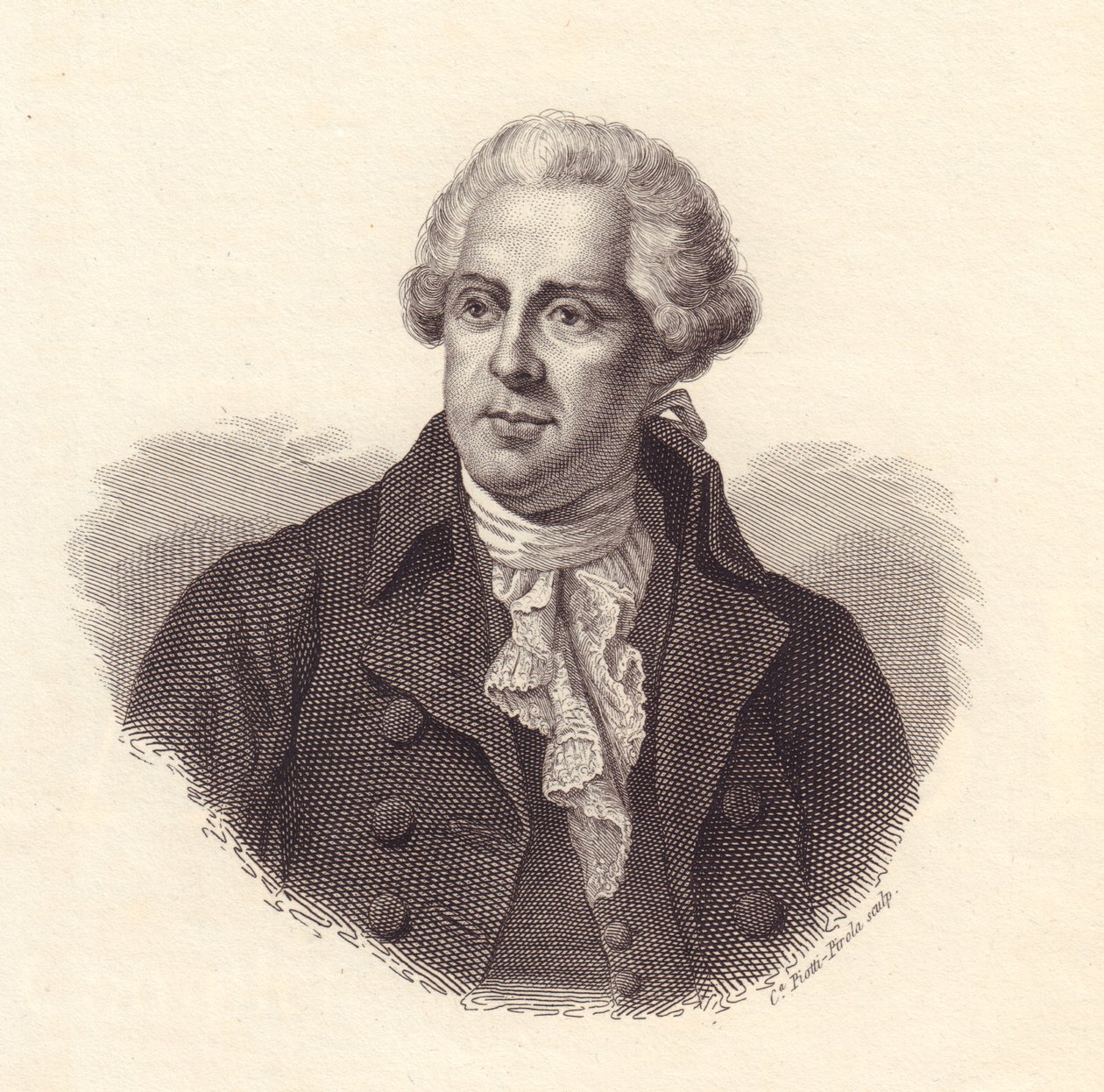 Portrait du patriote corse Filippo Antonio Pasquale de