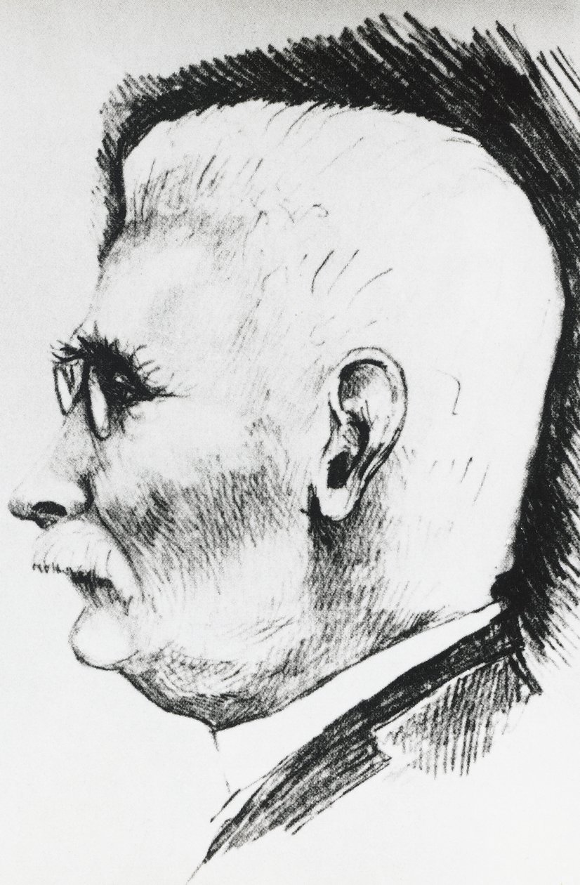 Portrait de Henri Louis Le Chatelier (1850-1936), chimiste et métallurgiste français, gravure - Unbekannt Unbekannt