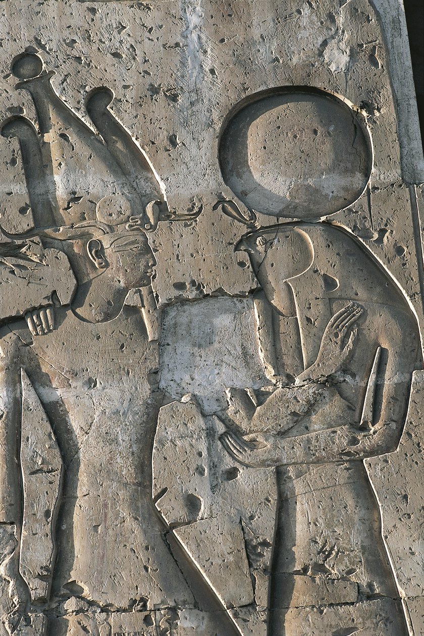 Relief dans le temple funéraire de Séthi I - Unbekannt Unbekannt