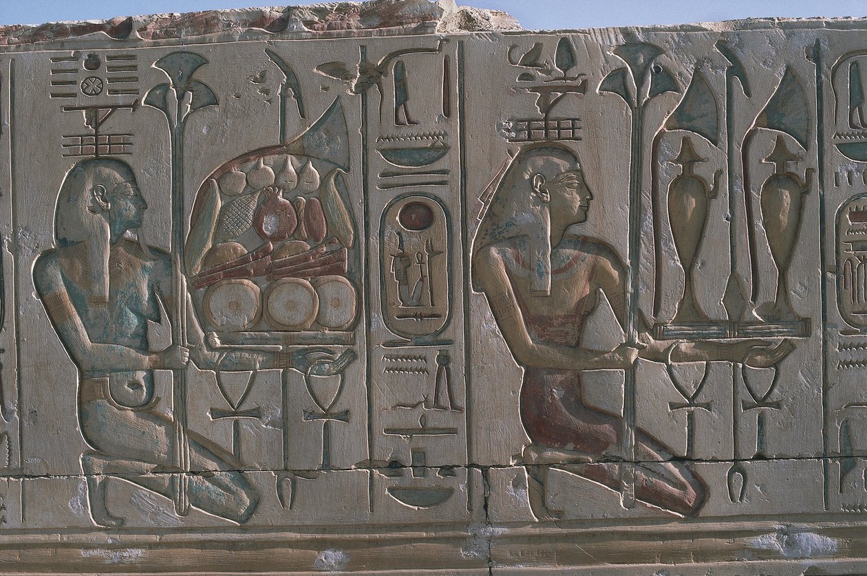 Relief des offrandes votives - Unbekannt Unbekannt