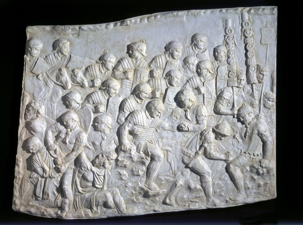 Premiers secours donnés à un soldat romain, frise de Trajan - Unbekannt Unbekannt