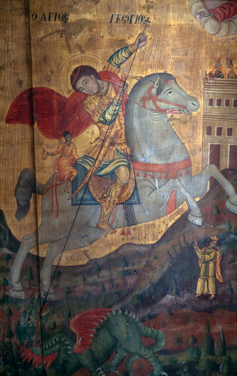 Saint Georges et le Dragon, (détail) - Unbekannt Unbekannt