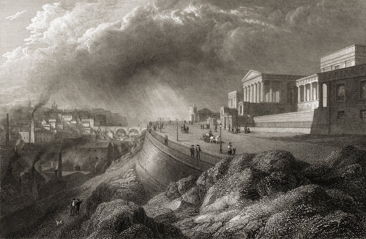 La nouvelle école royale, Édimbourg, de 