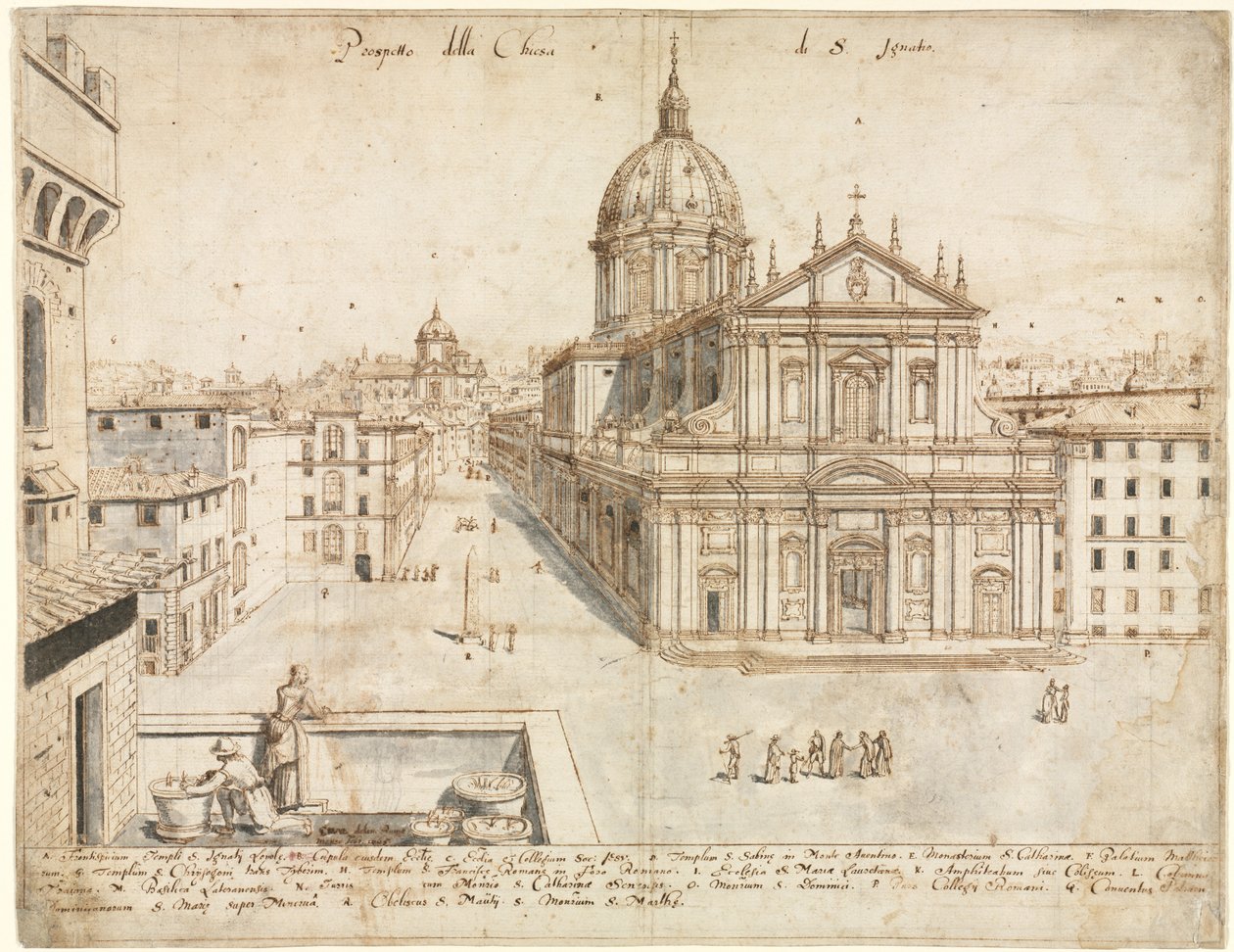 Dix-huit vues de Rome : L