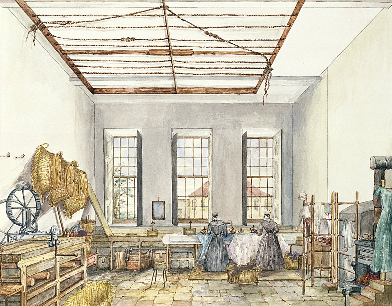 La blanchisserie à Aynhoe, 23 février 1847 - Lili Cartwright