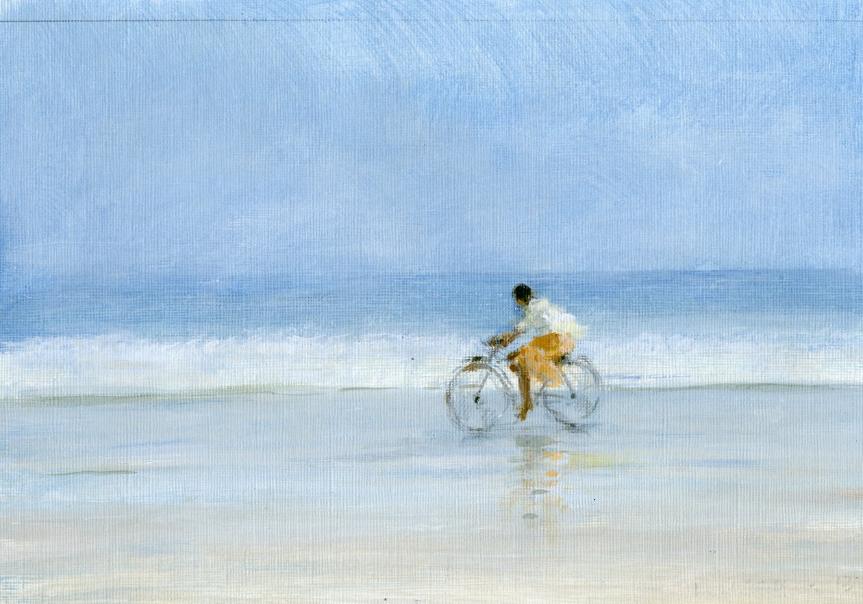 Garçon à vélo - Lincoln Seligman
