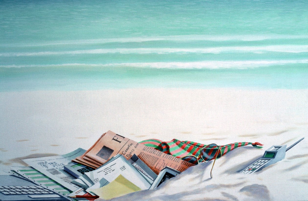 Soleil, sable et argent III - Lincoln Seligman