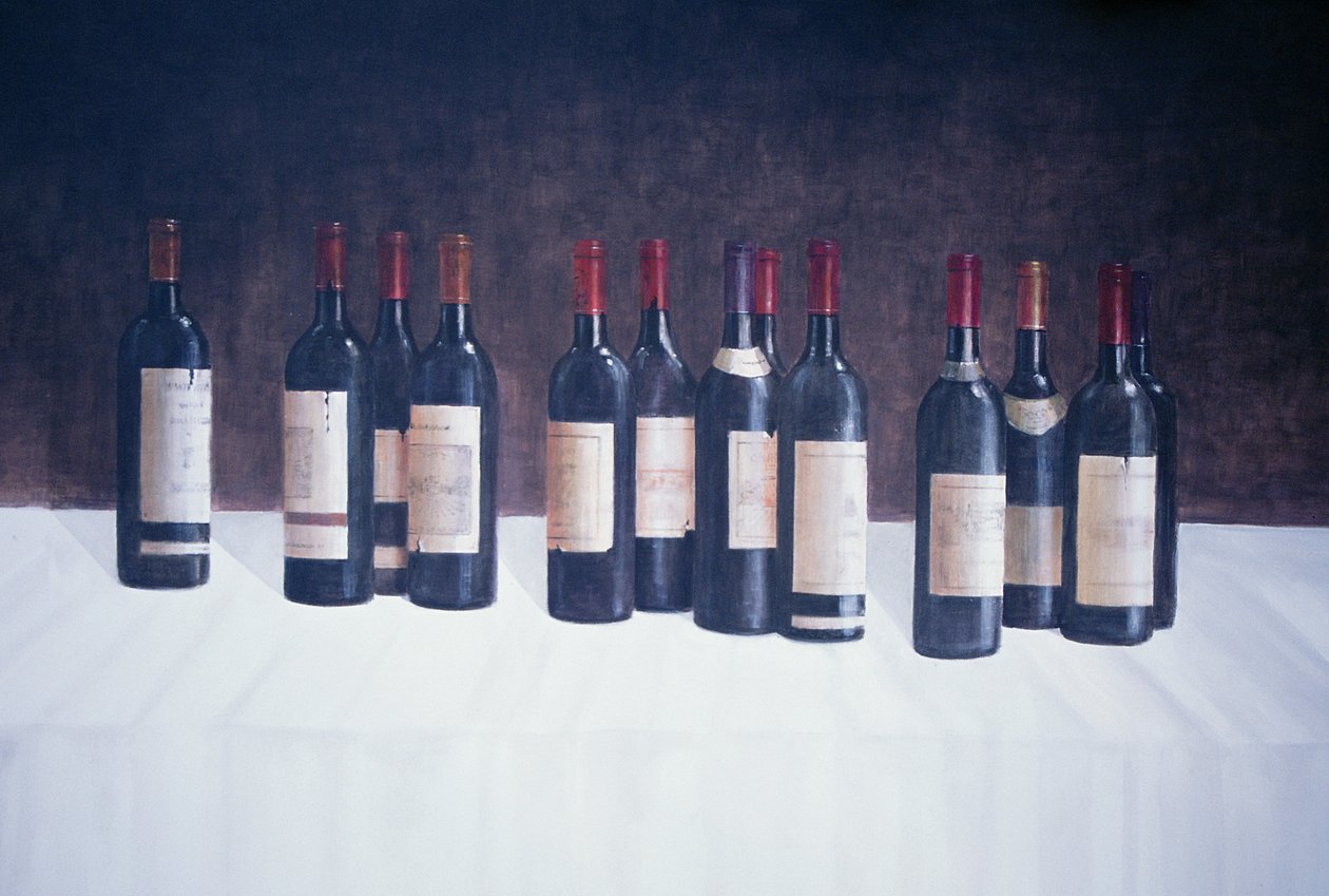 Paysage de vin, rouge, 2003 - Lincoln Seligman