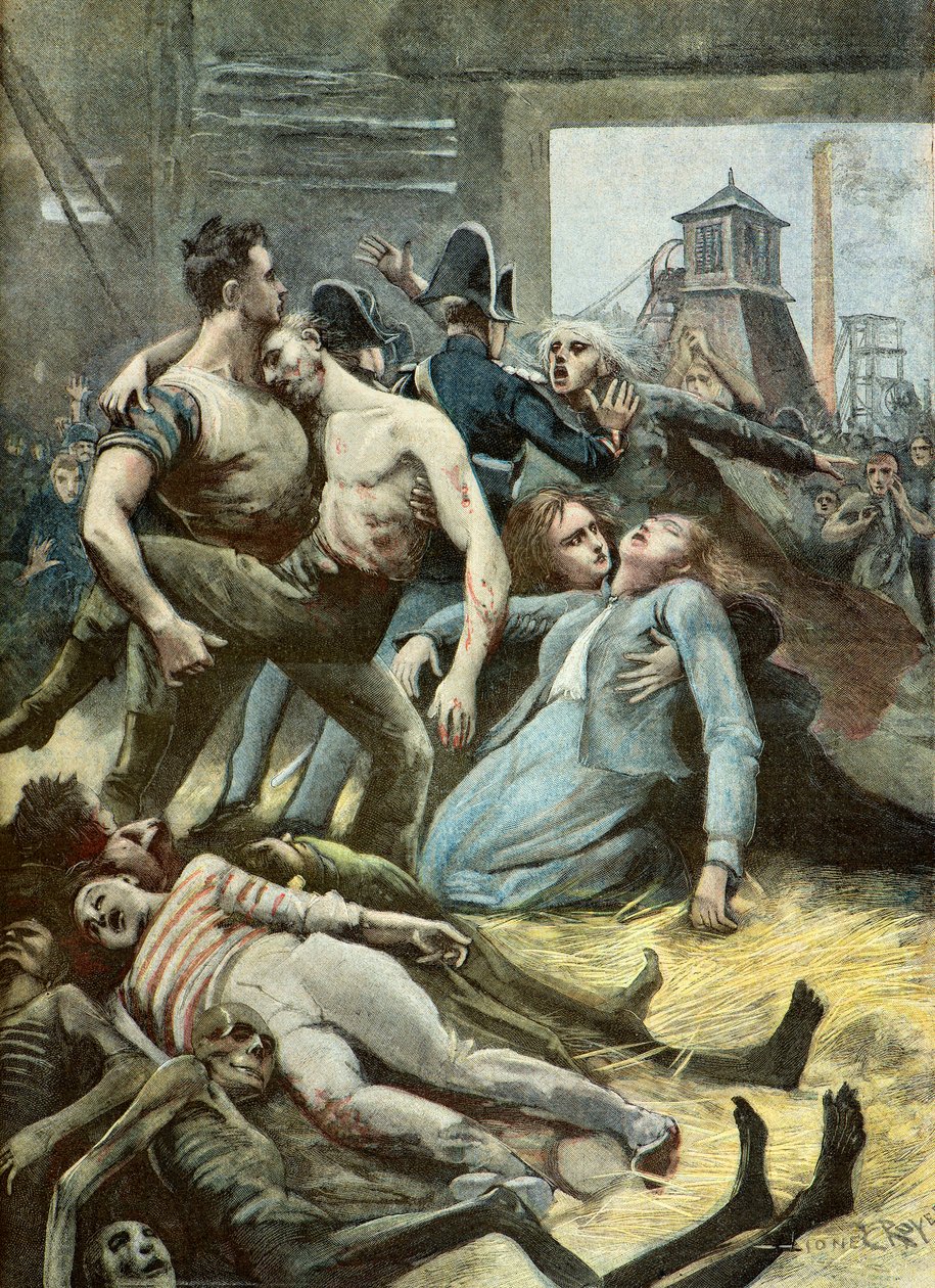 The Montceaux les Mines mine disaster - Lionel Noel Royer