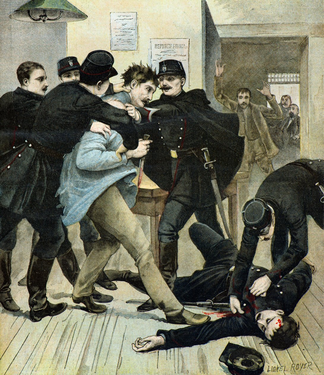 The anarchist Le Gagneux - Lionel Noel Royer