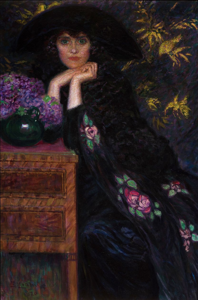 Figura di Donna Ritratto di Violette - Lionne