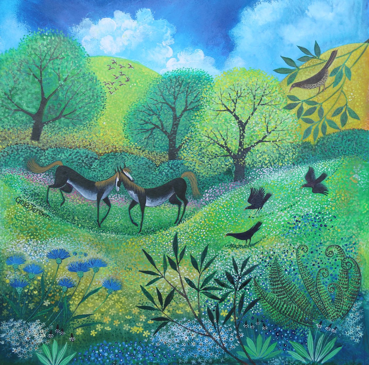 Champ de chevaux, 2025 - Lisa Graa Jensen