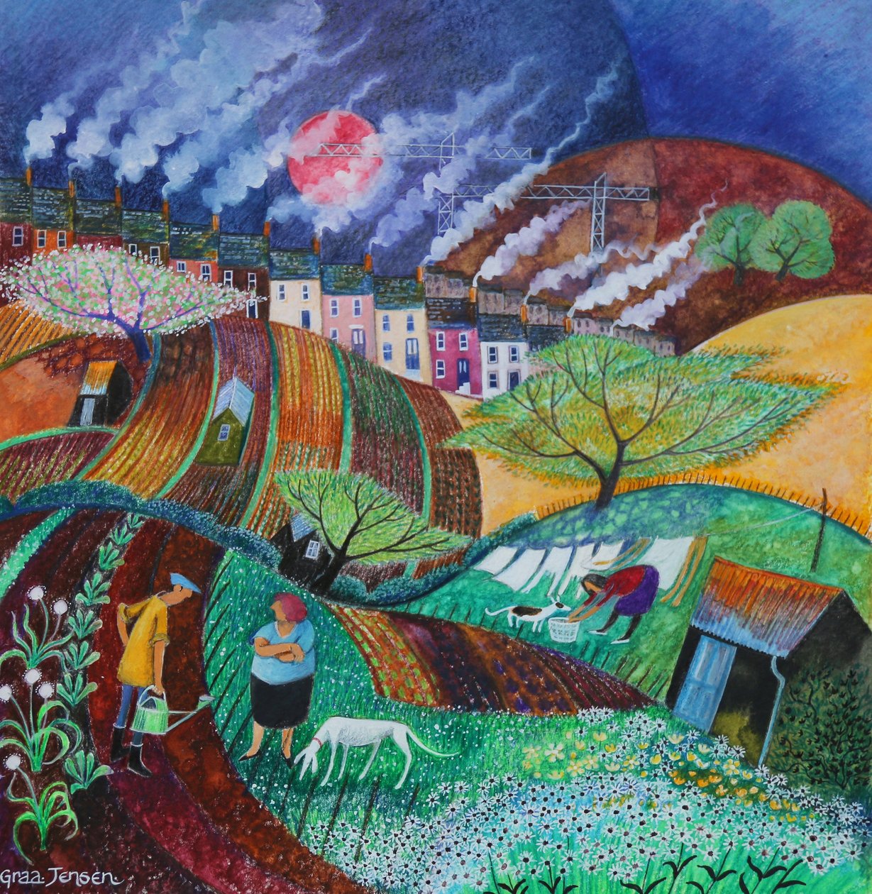 Cheminées fumantes, 2018 - Lisa Graa Jensen