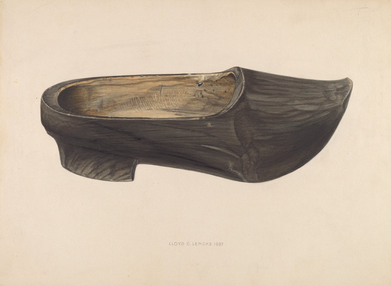 Sabot en Bois - Lloyd Charles Lemcke