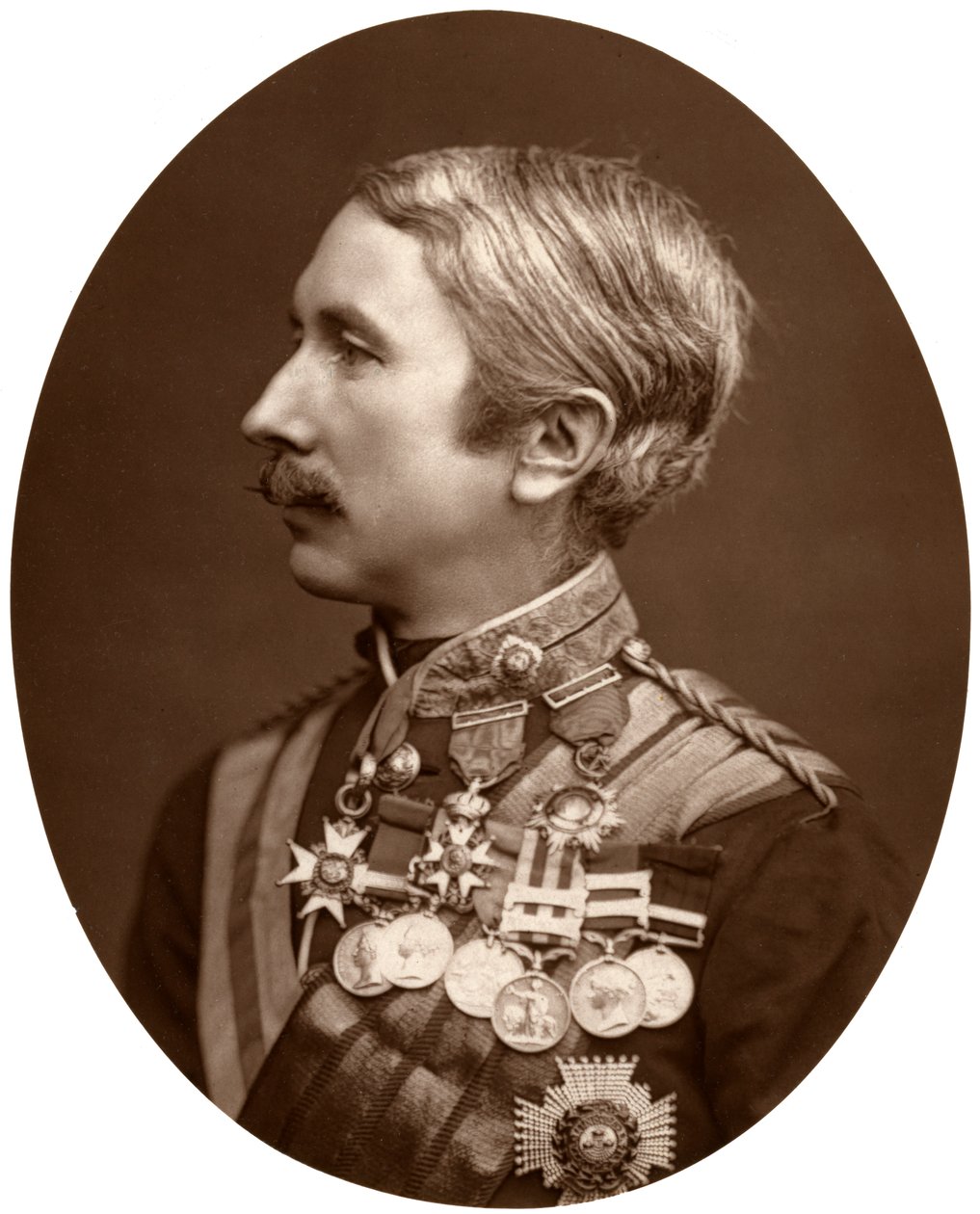 Major-Général Sir Garnet Wolseley, KCB, soldat britannique, 1876 - Lock and Whitfield