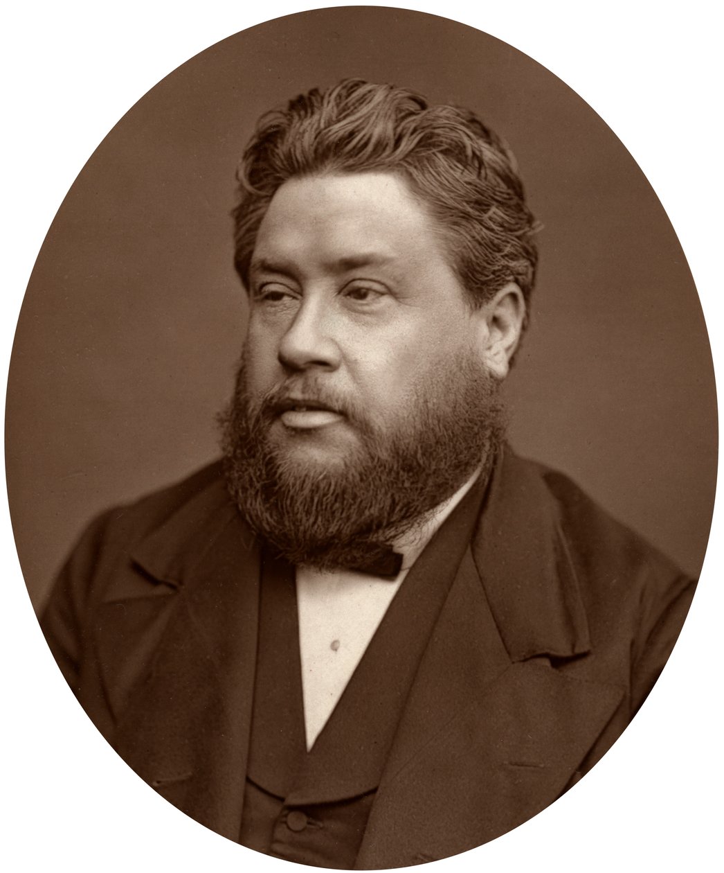 Révérend Charles Haddon Spurgeon, pasteur du Metropolitan Tabernacle, 1880 - Lock and Whitfield