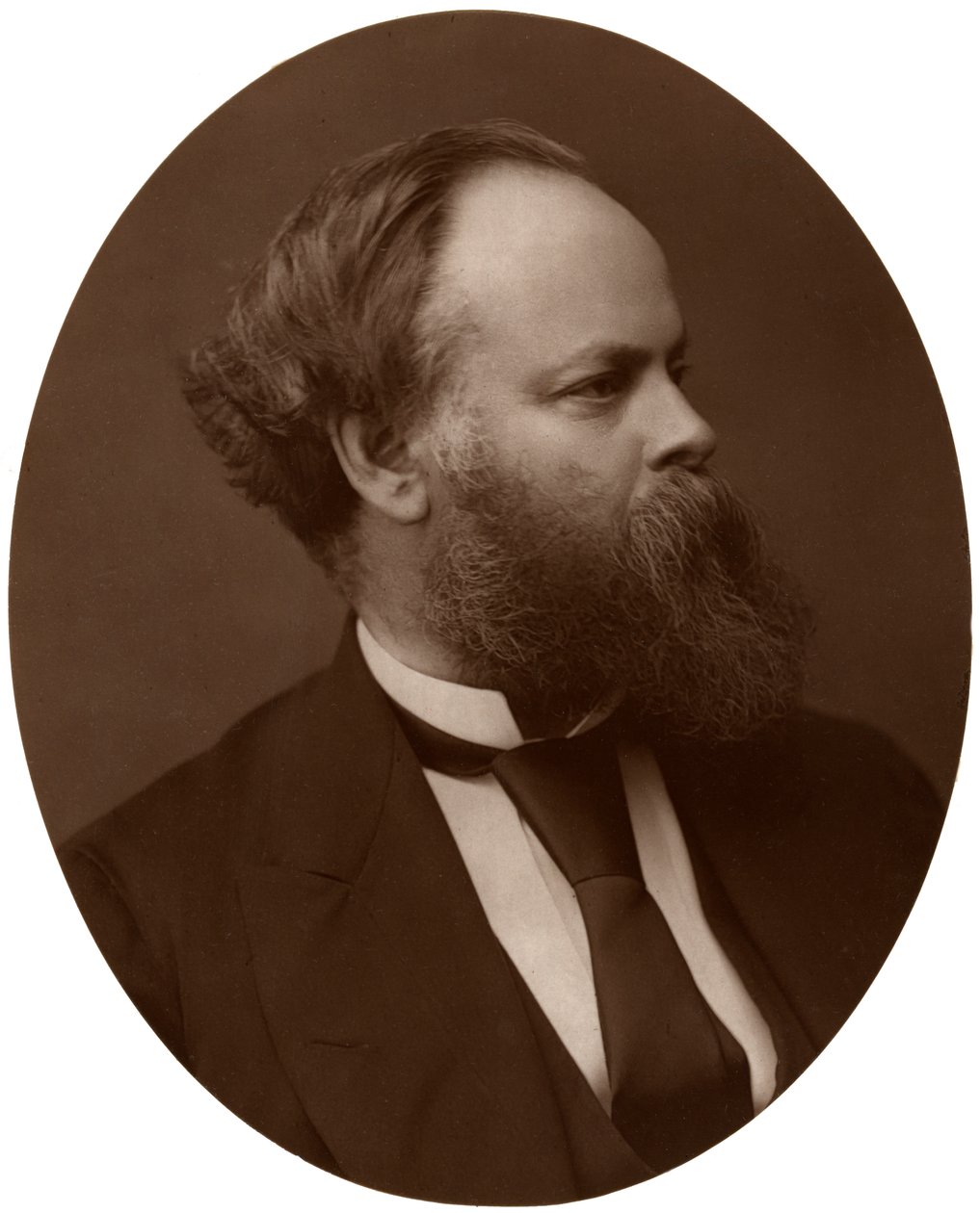 Samuel Plimsoll, Esq, MP, homme politique libéral britannique et réformateur social, 1876 - Lock and Whitfield