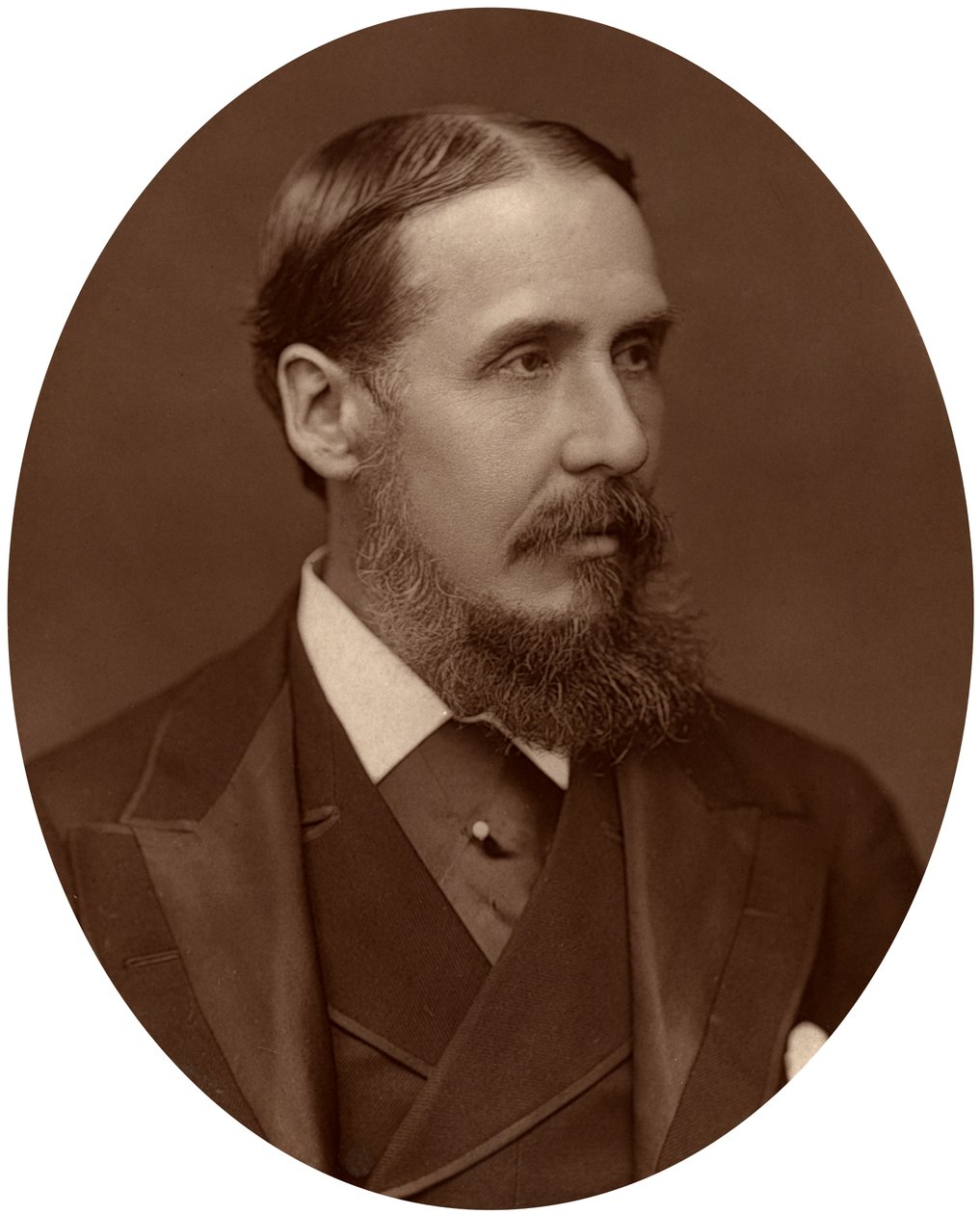 Sir Charles Rivers Wilson, chevalier, fonctionnaire et financier, vers 1880 - Lock and Whitfield