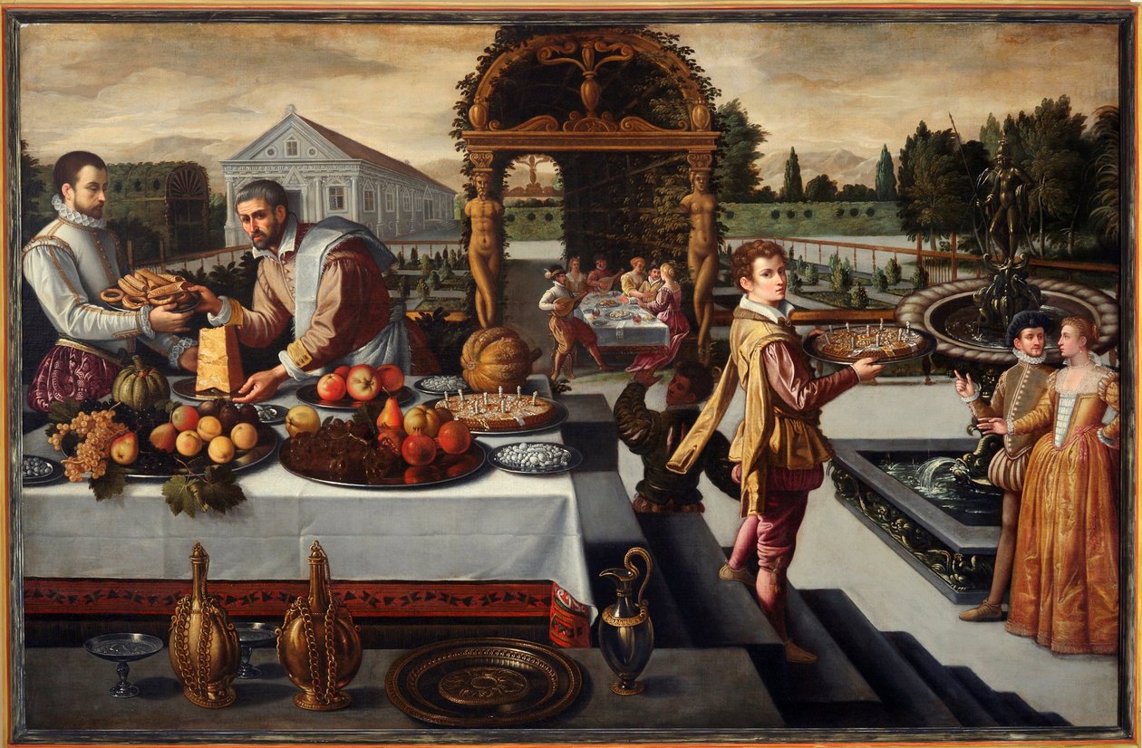 Banquet en plein air - Lodewijk Toeput